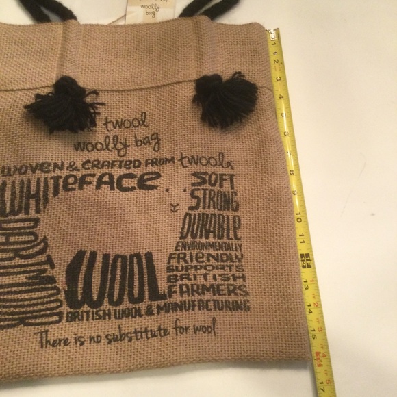 Twool Woolly Wool Tote  Bag Made In Briton - Picture 7 of 8